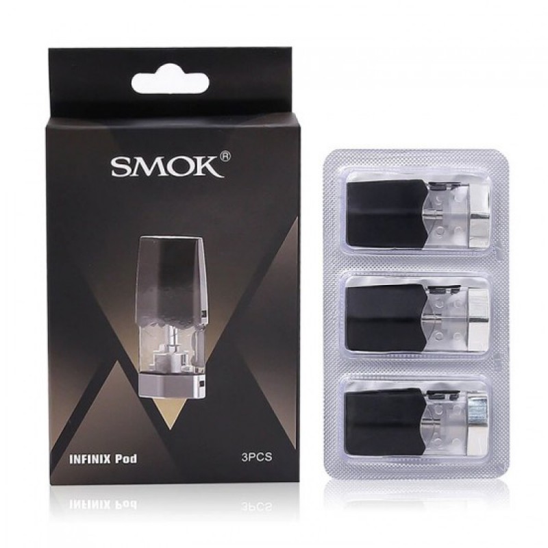 Smok Infinix 1 cihazınız için ideal 3'lü yedek kartuş paketi. Sızdırmaz tasarımı ve kaliteli buhar performansıyla keyifli kullanım sunar.