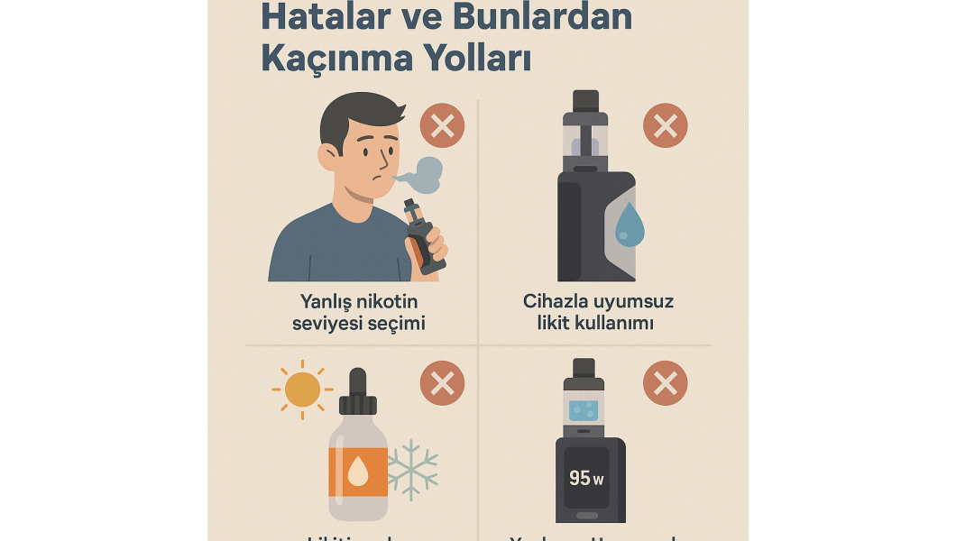Likit Kullananların Sık Yaptığı Hatalar ve Bunlardan Kaçınma Yolları Likit Kullananların Sık Yaptığı Hatalar ve Bunlardan Kaçınma Yolları