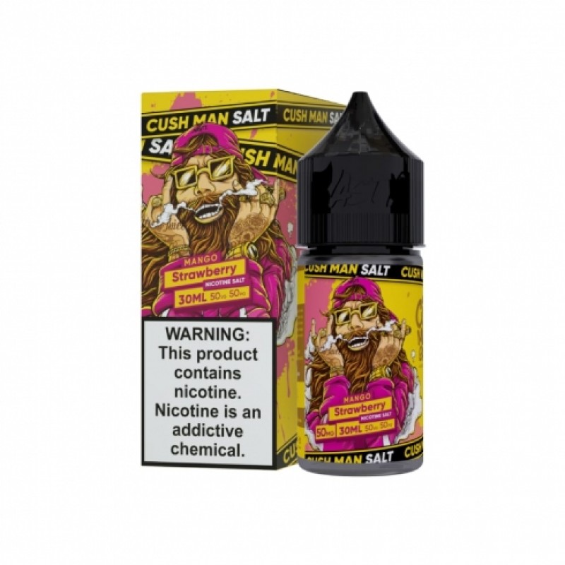 Nasty Juice 30ML Salt Likit, Cush Man & Strawberry aromasıyla ferahlatıcı bir deneyim sunar. Orijinal tat ve yüksek kalite şimdi stokta!