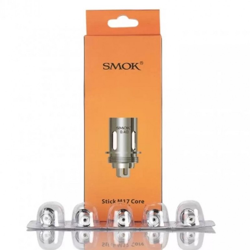 Smok M17 Coil 5 adetlik paket ile cihazınızdan maksimum performans alın. Uzun ömürlü, kaliteli içim deneyimi için ideal yedek coil seçeneği.