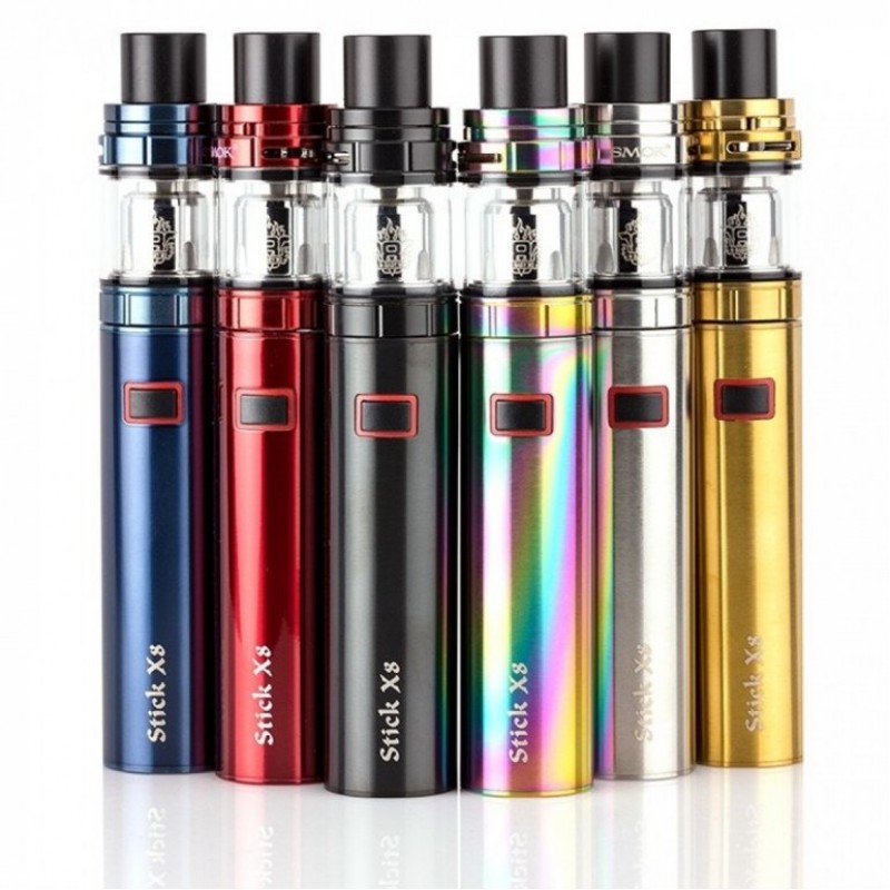 Smok Stick X8 elektronik sigara kit ile yoğun buhar ve uzun pil ömrü deneyimi yaşayın. Şık tasarımı ve kolay kullanımıyla fark yaratır.