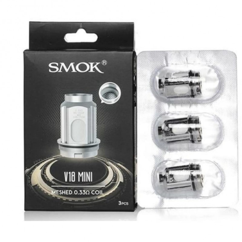 Smok TFV18 Mini G Priv 4 için özel tasarlanmış 3’lü coil paketiyle yoğun buhar ve uzun ömürlü kullanım avantajını hemen keşfedin.