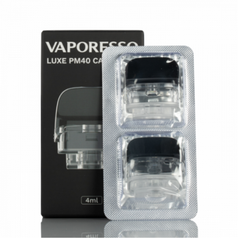 Vaporesso Luxe PM40 kartuş ile cihazınızı kolayca yenileyin. Sızdırmaz yapısı ve uzun ömürlü kullanımıyla ideal yedek pod çözümünüz.