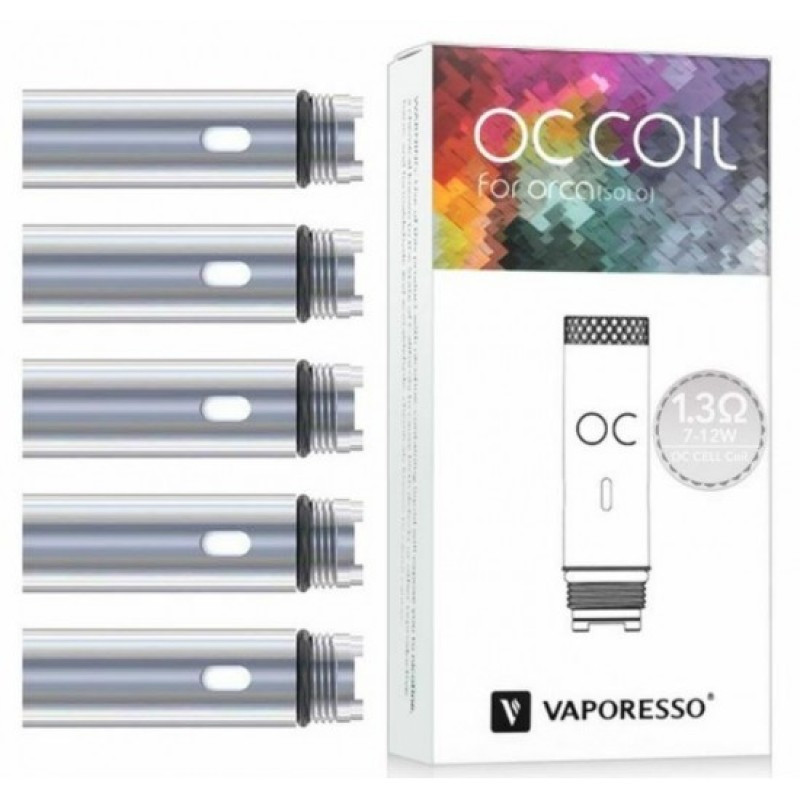 Vaporesso Orca Solo 1.3 oHm coil ile cihazınızdan maksimum performans alın. Lezzetli buhar deneyimi ve güvenilir uyumluluk sunar.