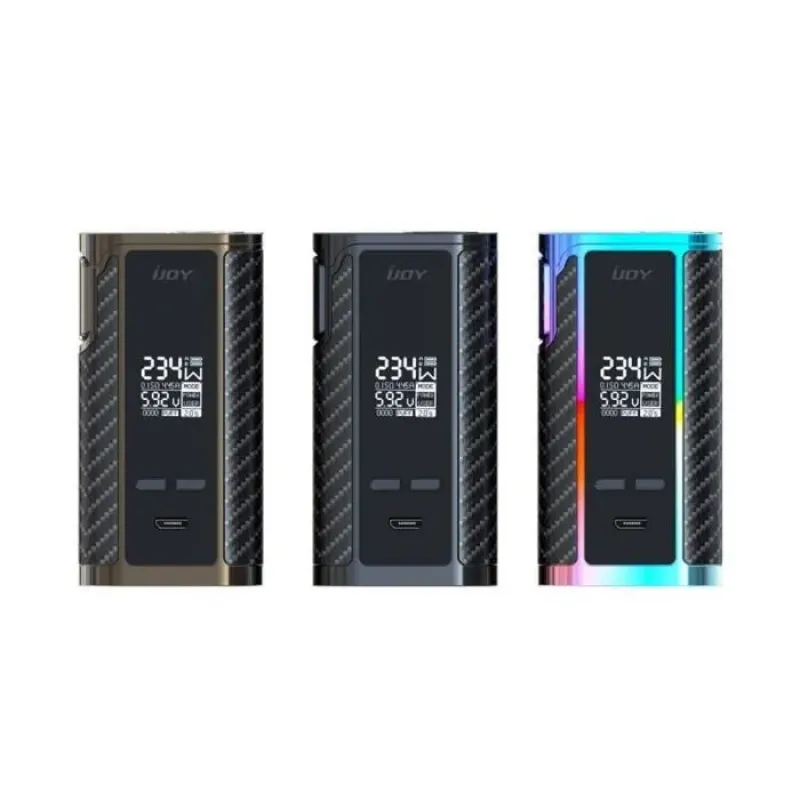 IJOY Captain PD270 Mod ile yüksek performans, 234W güç ve çift 20700 pil desteğiyle duman deneyiminizi bir üst seviyeye taşıyın.