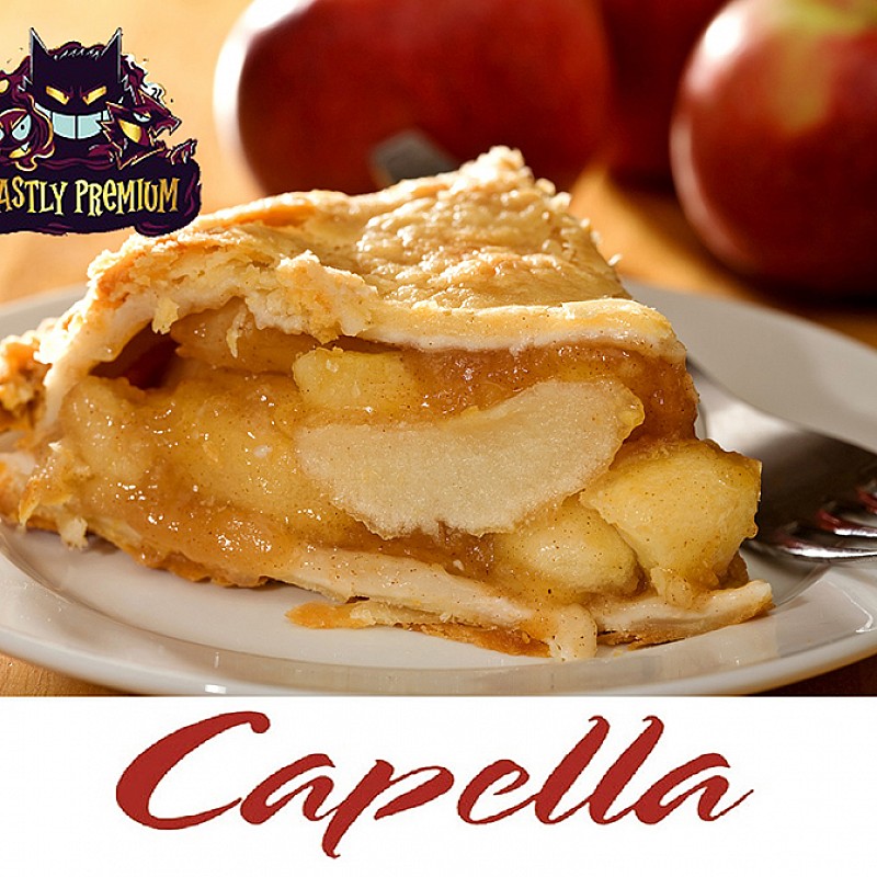 Capella Apple Pie ile fırından yeni çıkmış elmalı turta tadını deneyimleyin. Tatlı sevenler için yoğun ve gerçekçi aroma profili sunar.