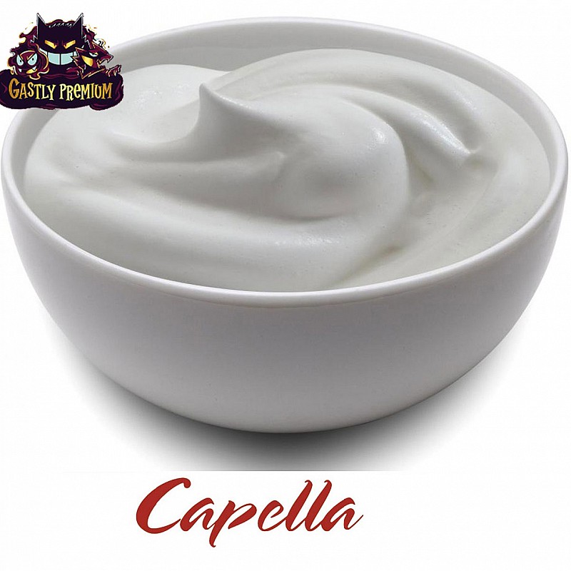 Capella Creamy Yogurt, tatlı ve kremsi yoğurt lezzetini damak tadınıza taşır. Yoğun aromasıyla tariflerinize fark katın!