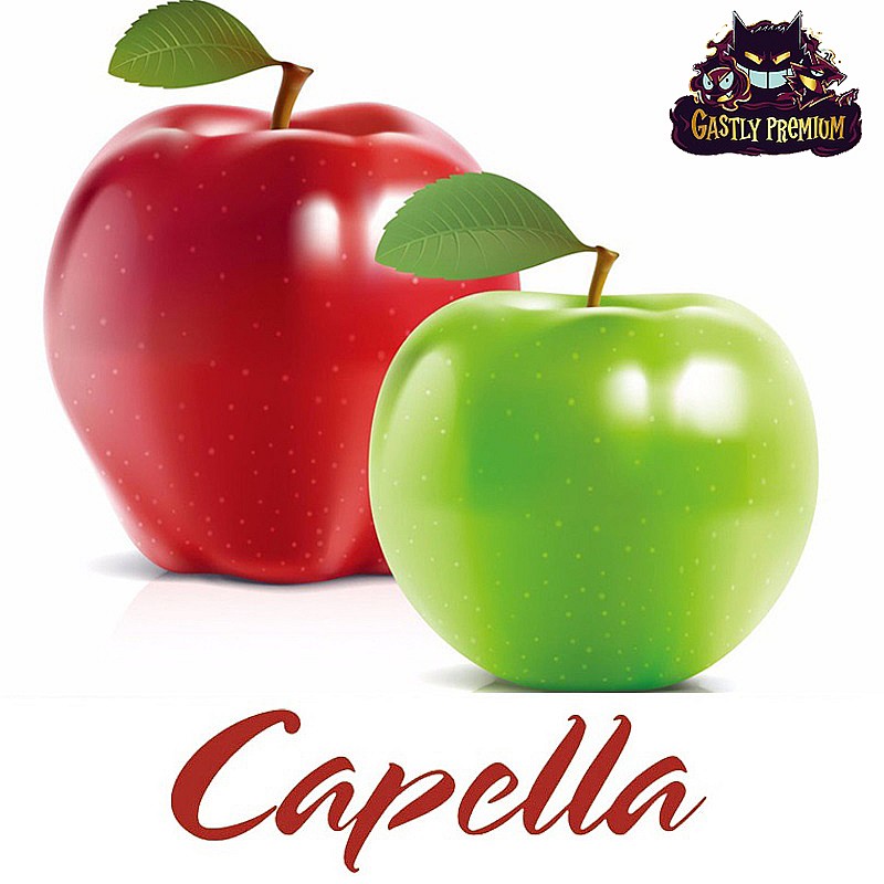 Capella Double Apple ile kırmızı ve yeşil elmanın dengeli aromasıyla tatlı ve ferahlatıcı bir deneyim yaşayın. Kaliteli aroma arayanlara özel.