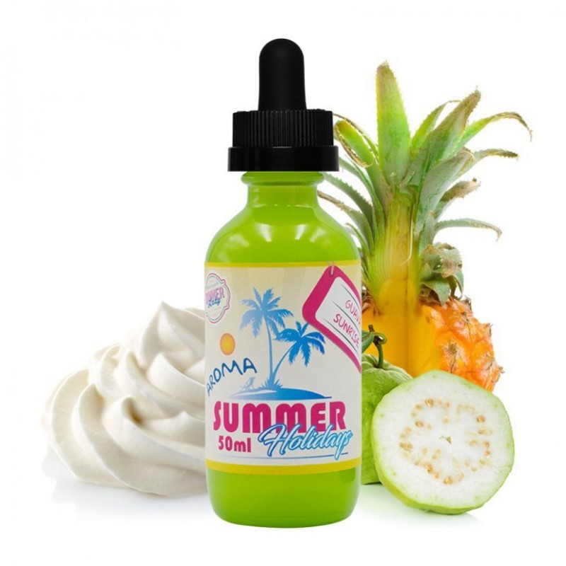 Egzotik guava ve kremsi notaların ferah karışımıyla Summer Holiday serisinin tadını çıkarın. Dinner Lady Guava Sunrise şimdi stokta!