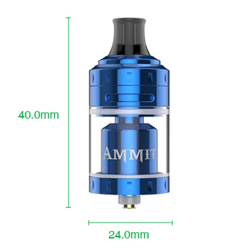 GEEKVAPE AMMIT MTL RTA ile lezzetli buhar deneyimi yaşayın. Sızdırmaz tasarım ve kolay kurulum avantajıyla keyifli içim sizi bekliyor.
