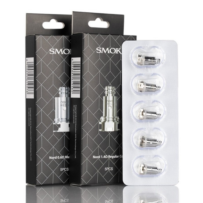 SMOK NORD Coil 5'li Paket ile cihaz performansınızı artırın. Orijinal yedek coil ile yoğun aroma ve buhar keyfini uzun süre yaşayın.
