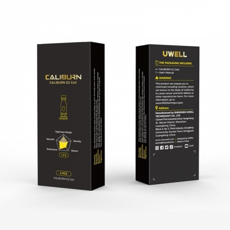 Uwell Caliburn G2 Coil, yoğun aroma ve pürüzsüz buhar deneyimi için tasarlandı. Hızlı ısıtma ve dayanıklılık sunar. Şimdi keşfedin!