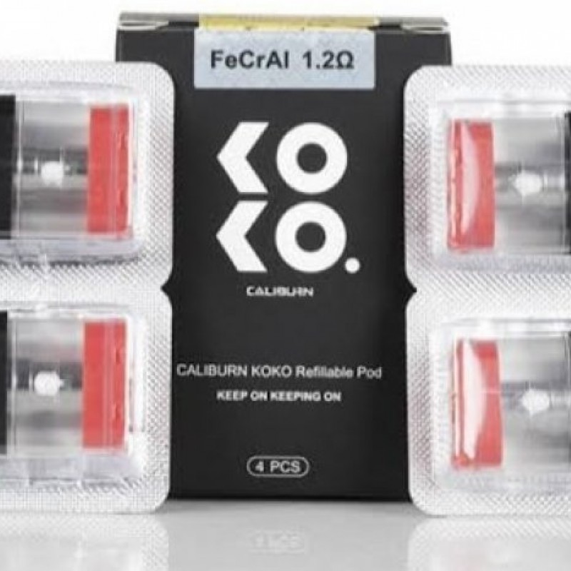 Uwell Caliburn Koko kartuş setiyle kesintisiz kullanım sağlayın. Orijinal 2’li pod ile lezzetli buhar deneyiminizi uzun süre koruyun.