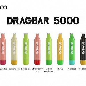 ZOVOO Drag Bar 5000 Puff Şarj Edilebilen Tek Kullanımlık Elektronik Sigara