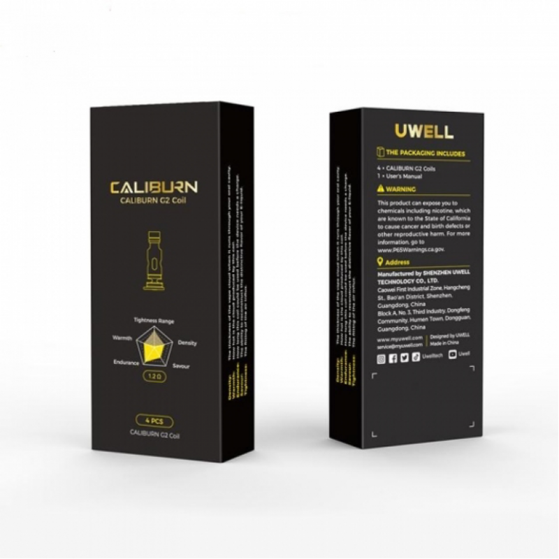 Uwell Caliburn G2, GK2 ve X uyumlu 4'lü coil seti ile kesintisiz ve yoğun buhar deneyimi yaşayın. Uzun ömürlü, orijinal yedek coil şimdi stokta!