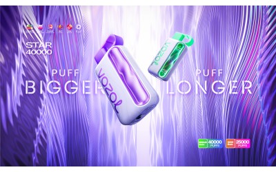 Vozol Star 40000: Devasa Kapasite, Uzun Soluklu Keyif!